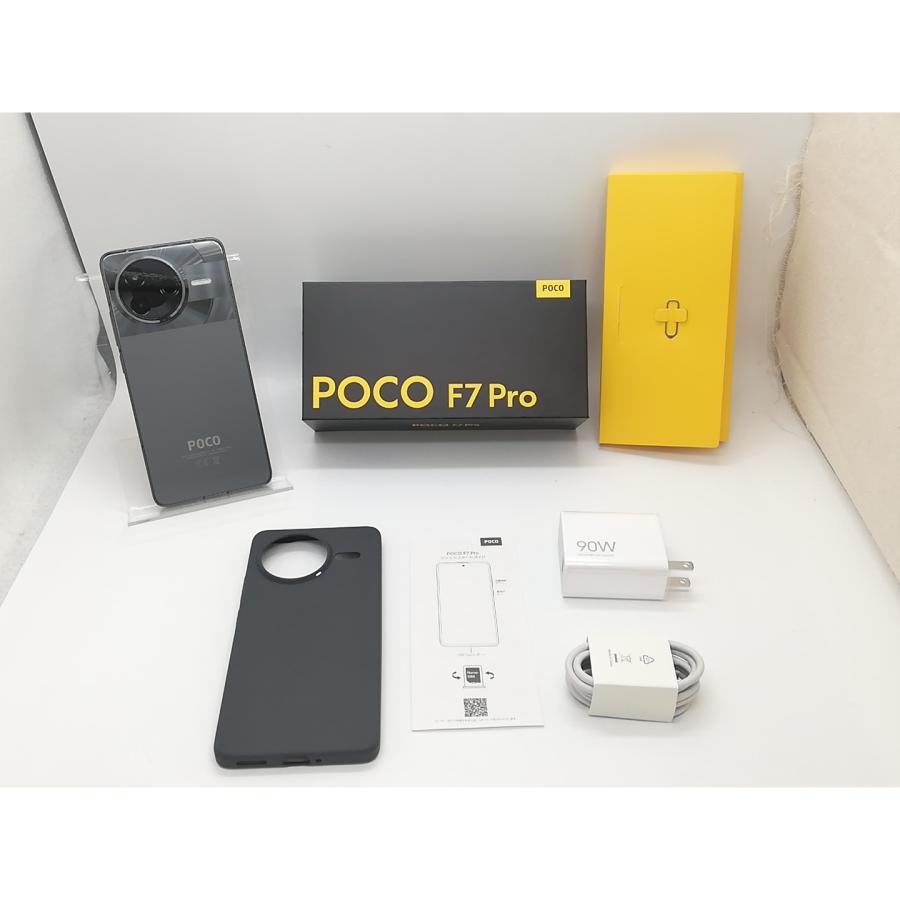 中古】Xiaomi 国内版 【SIMフリー】 Poco F7 Pro ブラック 12GB 256GB