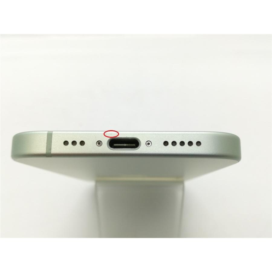 中古】Apple au 【SIMフリー】 iPhone 15 128GB グリーン MTMM3J/A