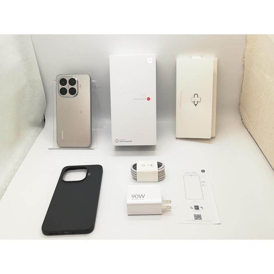 中古】Xiaomi 国内版 【SIMフリー】 Xiaomi 15T Pro グレー 12GB 256GB