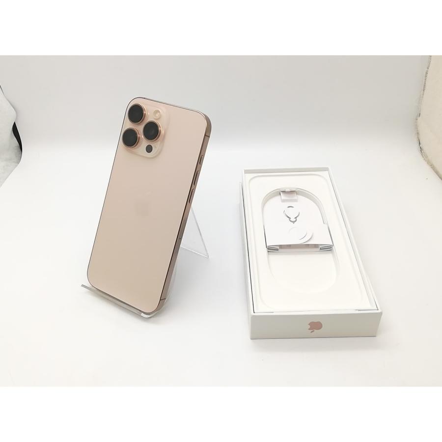 中古】Apple 国内版 【SIMフリー】 iPhone 16 Pro Max 256GB デザート