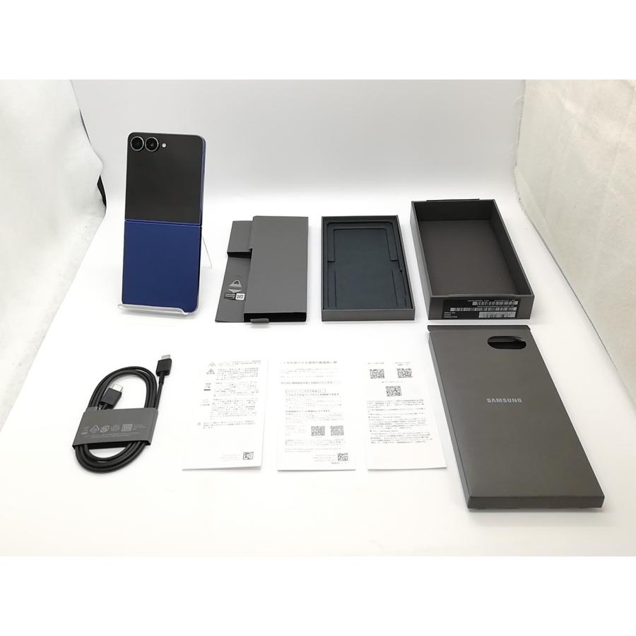 中古】SAMSUNG 国内版 【SIMフリー】 Galaxy Z Flip7 ブルーシャドウ