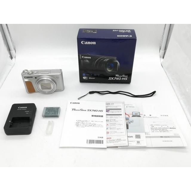中古】Canon PowerShot SX740 HS (SL) シルバー【DS秋葉】保証期間1