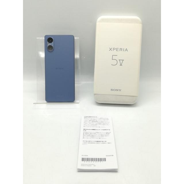 中古】SONY 国内版 【SIMフリー】 Xperia 5 V 8GB 256GB ブルー XQ