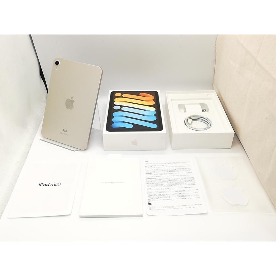 中古】Apple 【Wi-Fi】 iPad mini（第6世代/2021） 64GB スターライト