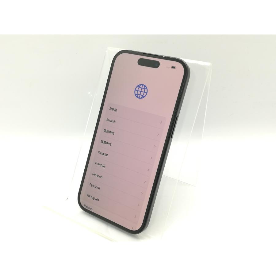 中古】Apple 国内版 【SIMフリー】 iPhone 15 128GB ブラック MTMH3J/A