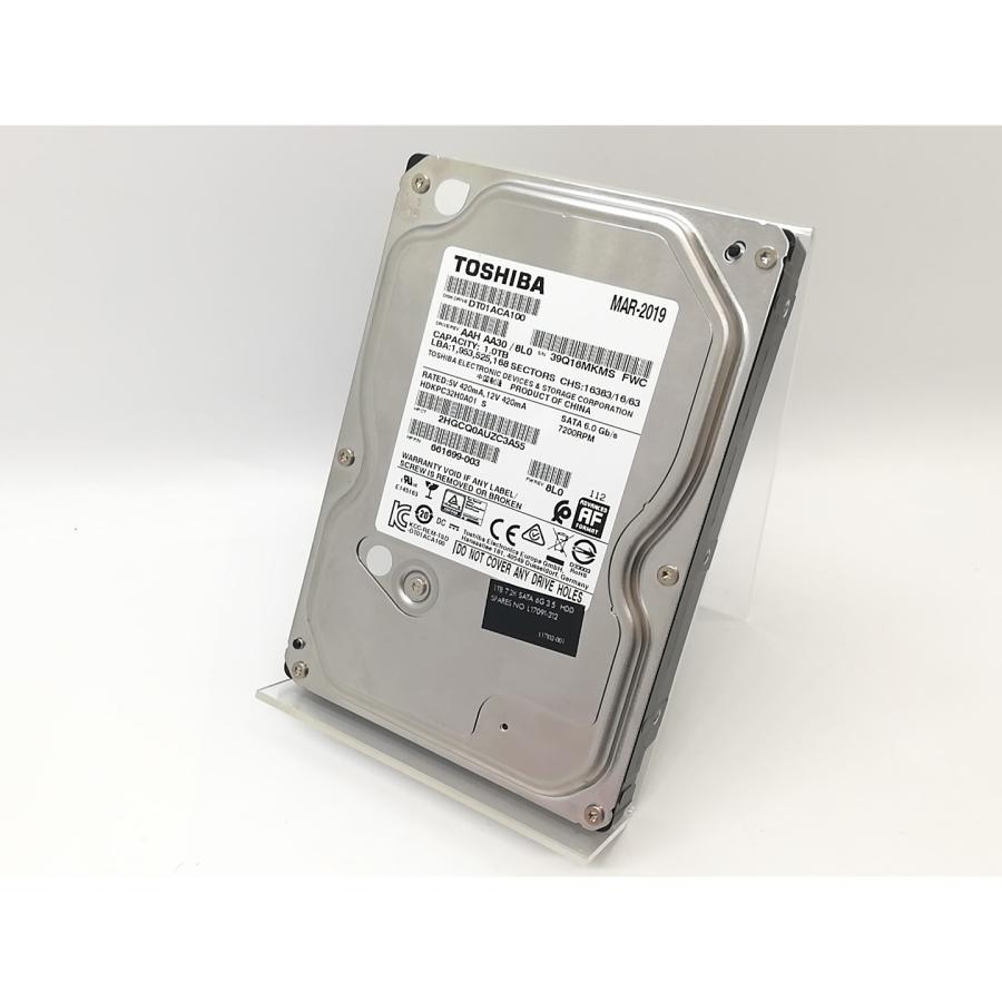 中古】TOSHIBA DT01ACA100 1TB/7200rpm/32MB/6Gbps【秋葉4号】保証期間
