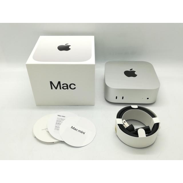 中古】Apple Mac mini M4(CPU:10C/GPU:10C) 16GB/256GB シルバー
