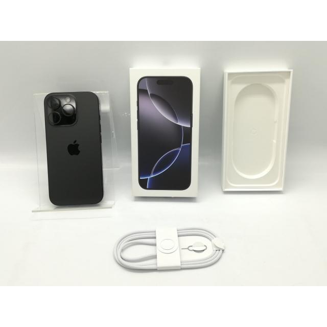 中古】Apple 国内版 【SIMフリー】 iPhone 16 Pro 1TB ブラック