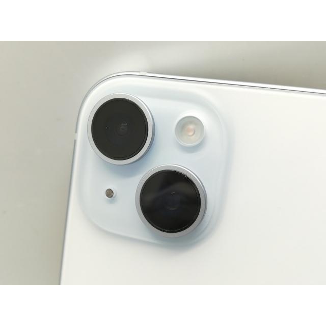 【中古】Apple 国内版 【SIMフリー】 iPhone 15 256GB ブルー MTMR3J/A【秋葉4号】保証期間１ヶ月【ランクA】の画像