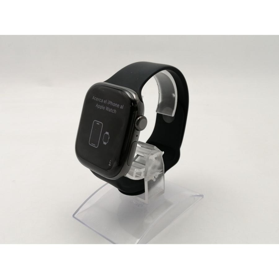 【中古】Apple Apple Watch Series11 46mm Cellular スレートチタニウムケース/ブラックスポーツバンド (M/L) MFD24J/A【ECセンター】保証期間１ヶ月【ランクB】の画像