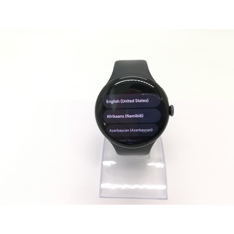 中古】Google Pixel Watch4 Wi-Fiモデル 45mm Matte Black アルミ 