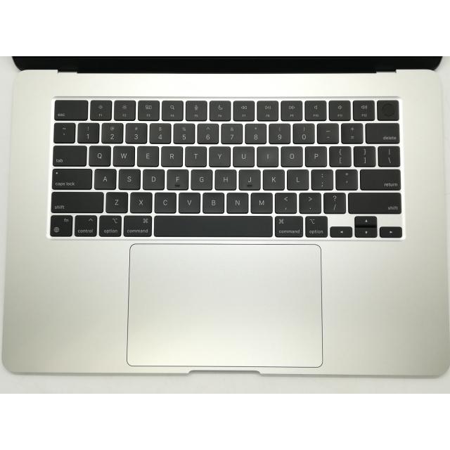 【中古】Apple MacBook Air 15インチ CTO (M3,2024) シルバー M3(CPU:8C/GPU:10C)/16G/256G【神保町】保証期間１ヶ月【ランクA】の画像