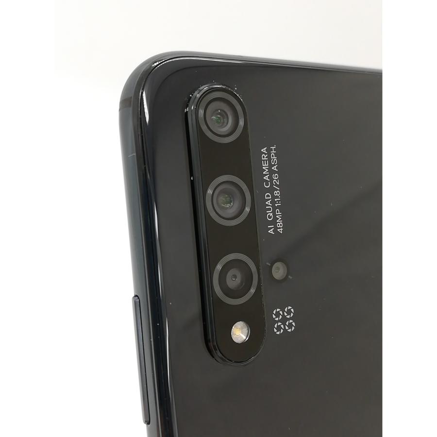 中古】Huawei 国内版 【SIMフリー】 nova 5T ブラック 8GB 128GB YAL