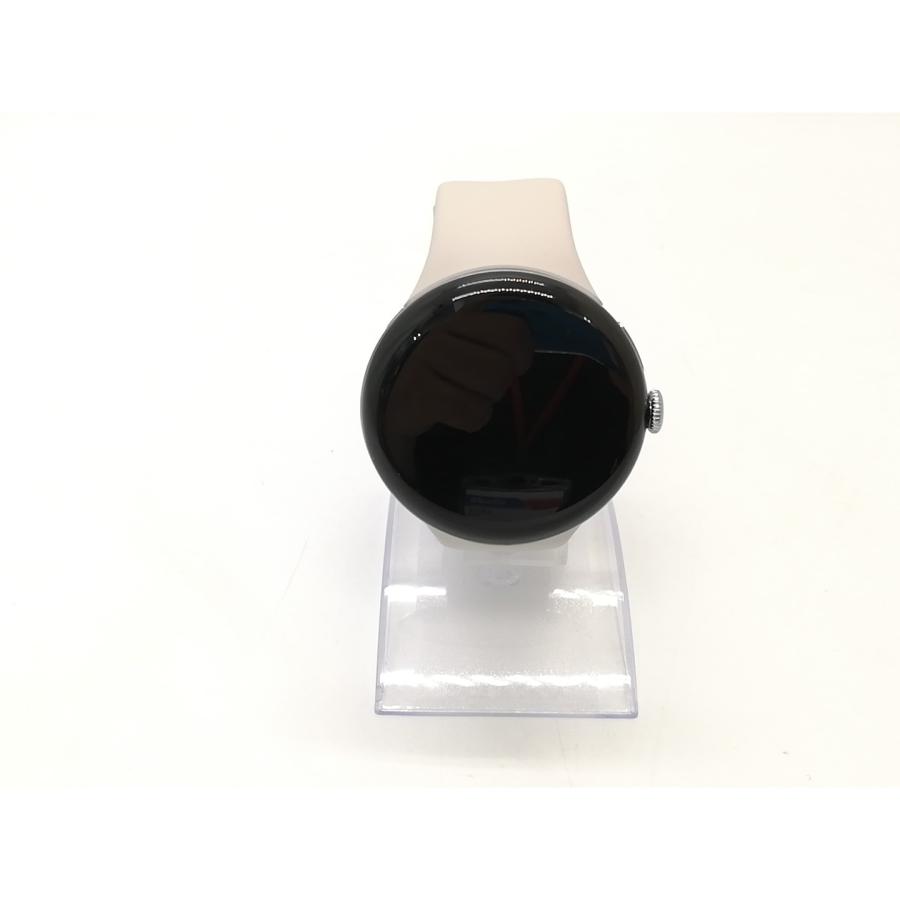 中古】Google Pixel Watch4 Wi-Fiモデル 45mm Polished Silver アルミ 