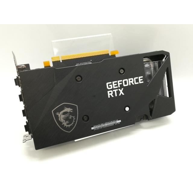 【中古】MSI GeForce RTX 3060 Ti VENTUS 2X 8G OCV1 LHR RTX3060Ti(LHR)/8GB(GDDR6)【秋葉4号】保証期間１週間