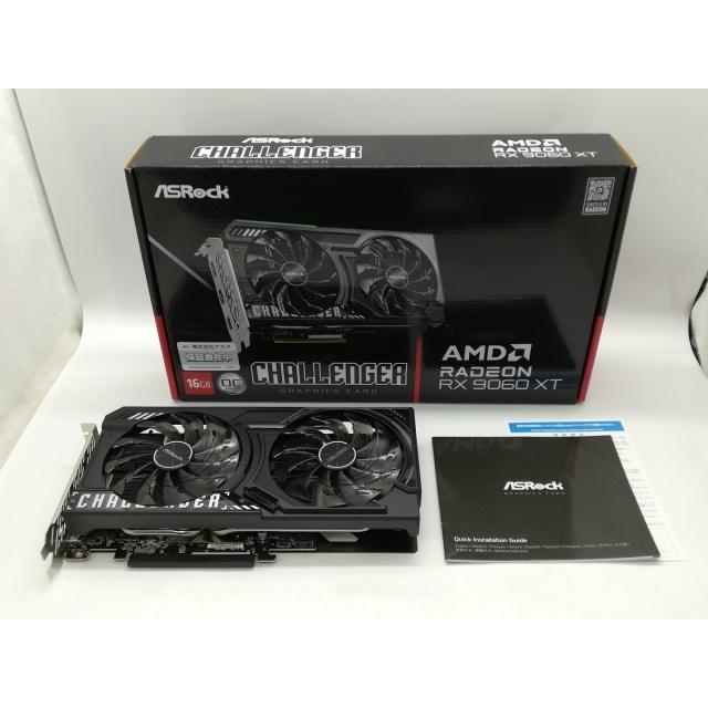中古】ASRock Radeon RX 9060 XT Challenger 16GB OC RX9060XT/16GB