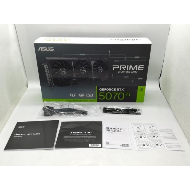 中古】ASUS PRIME-RTX5070TI-O16G RTX5070Ti/16GB(GDDR7)【秋葉4号