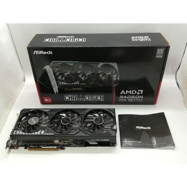 中古】ASRock Radeon RX 9070 Challenger 16GB RX9070/16GB(GDDR6