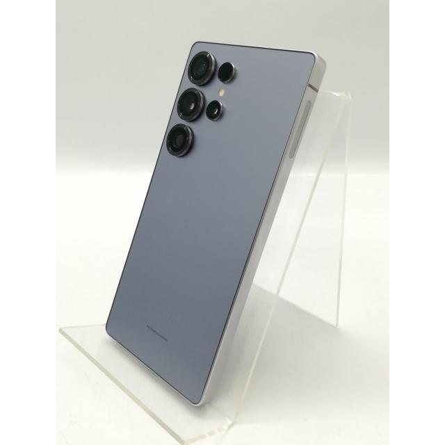中古】SAMSUNG au 【SIMフリー】 Galaxy S25 Ultra チタニウムシルバー