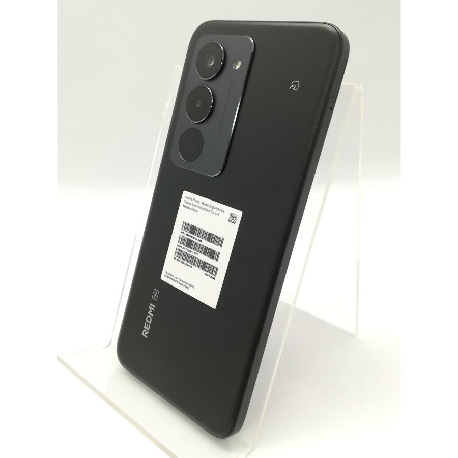 中古品 Redmi 15 5G 4GB/128GB SIMフリー国内版 ブラック REDMI 15 5G (4GB/128GB) -ミッドナイトブラック（SIMフリー版