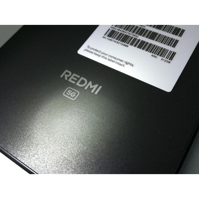 中古】Xiaomi 国内版 【SIMフリー】 Redmi Note 15 Pro 5G ブラック
