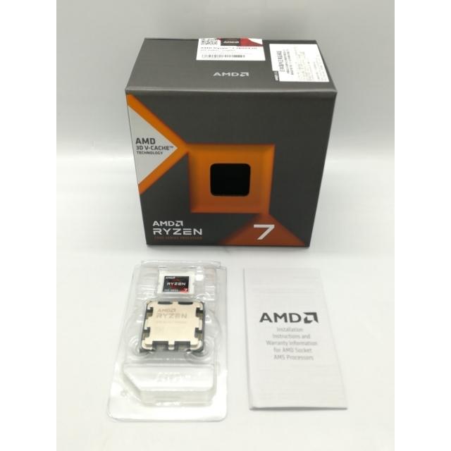 CPU AMD Ryzen 7 7800X3D プロセッサー中古 中古】AMD Ryzen 7 7800X3D (4.2GHz/TC:5GHz) BOX AM5/8C/16T/L3 96MB