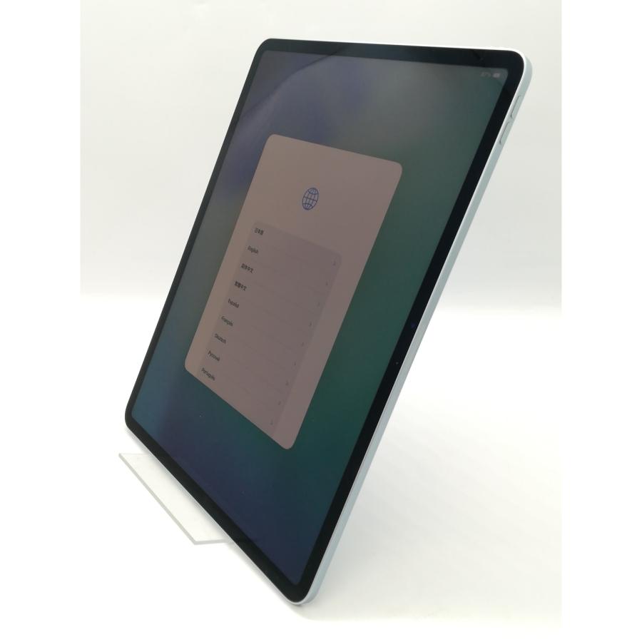 【中古】Apple 【Wi-Fi】 13インチ iPad Air（M2/2024） 128GB ブルー MV283J/A【秋葉4号】保証期間１ヶ月【ランクA】の画像