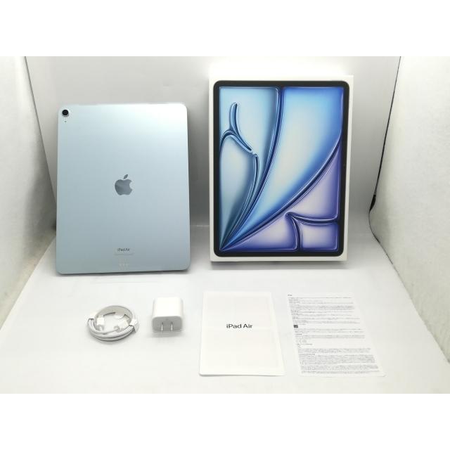 【中古】Apple 【Wi-Fi】 13インチ iPad Air（M2/2024） 128GB ブルー MV283J/A【秋葉4号】保証期間１ヶ月【ランクA】の画像