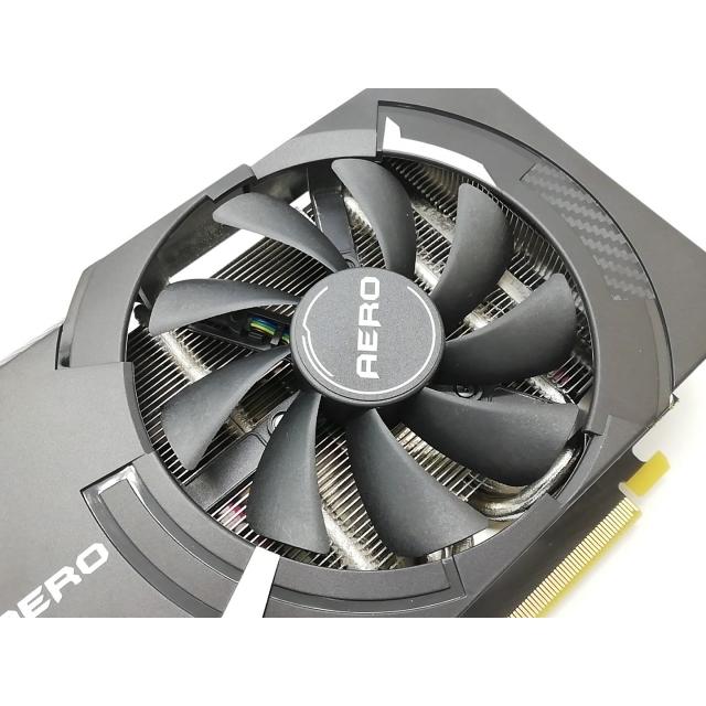 中古】MSI GeForce RTX 3060 Ti AERO ITX 8G OC LHR RTX3060Ti(LHR