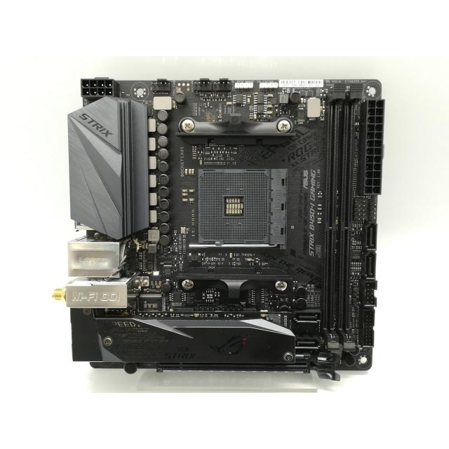 中古】ASUS ROG STRIX B450-I GAMING B450/AM4/11ac+BT4.2/Mini-ITX