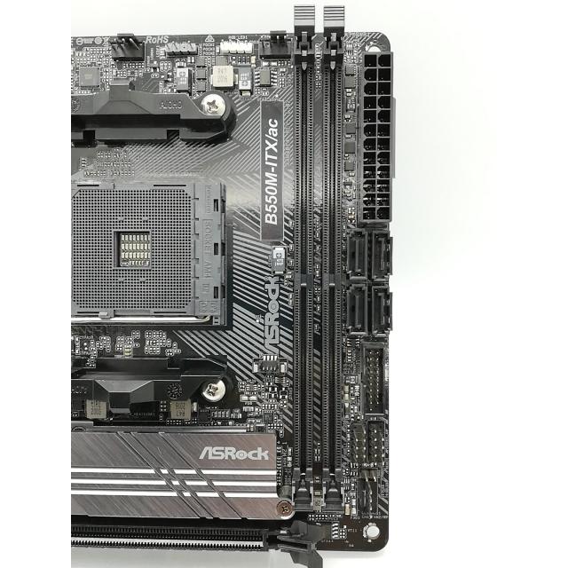 中古】ASRock B550M-ITX/ac B550/AM4/11ac+BT4.2/Mini-ITX【秋葉4号
