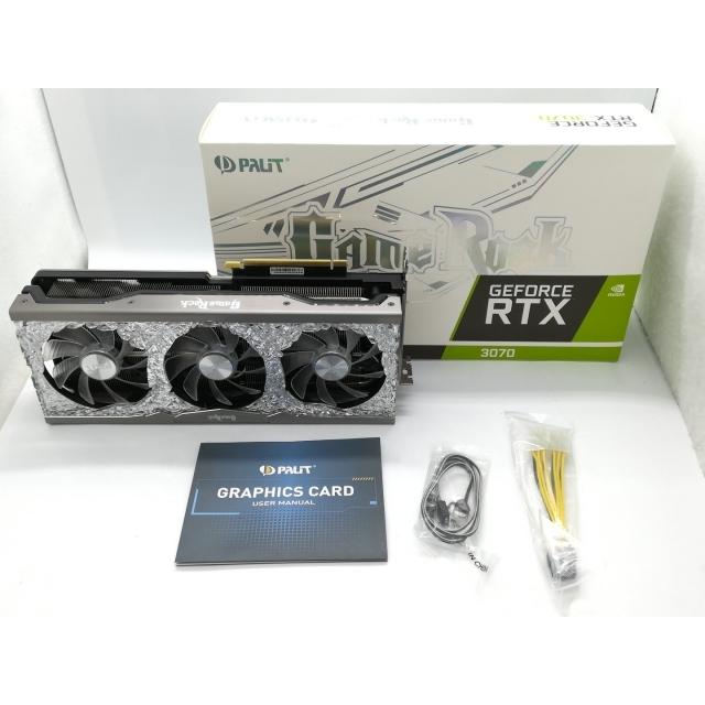 中古】Palit GeForce RTX 3070 GameRock OC 8GB LHR（NE63070H19P2 
