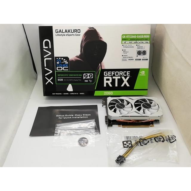 中古】玄人志向 GK-RTX2060-E6GB/MINI RTX2060/6GB(GDDR6)/PCI-E【秋葉