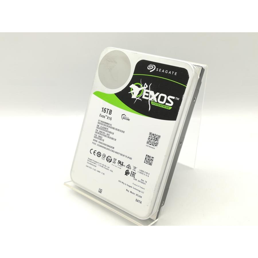 中古】Seagate ST16000NM001G Exos X16 16TB/7200rpm/256MB/6Gbps