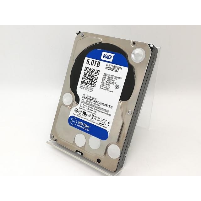 中古】W.D. WD60EZRZ WD Blue 6TB/5400rpm/64MB/6Gbps【秋葉4号】保証 