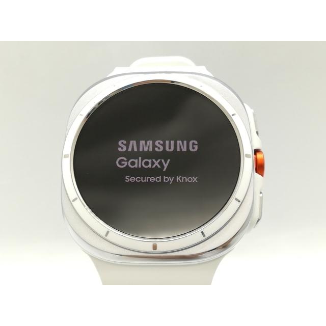 【中古】SAMSUNG Galaxy Watch Ultra (2025) LTEモデル SM-L705FAW5SJP [チタニウム ホワイト]【秋葉4号】保証期間１ヶ月【ランクA】の画像