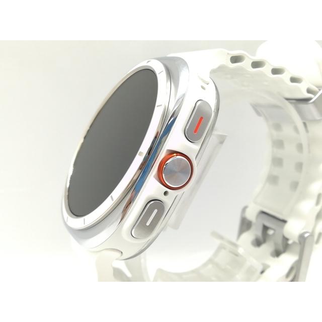 【中古】SAMSUNG Galaxy Watch Ultra (2025) LTEモデル SM-L705FAW5SJP [チタニウム ホワイト]【秋葉4号】保証期間１ヶ月【ランクA】の画像