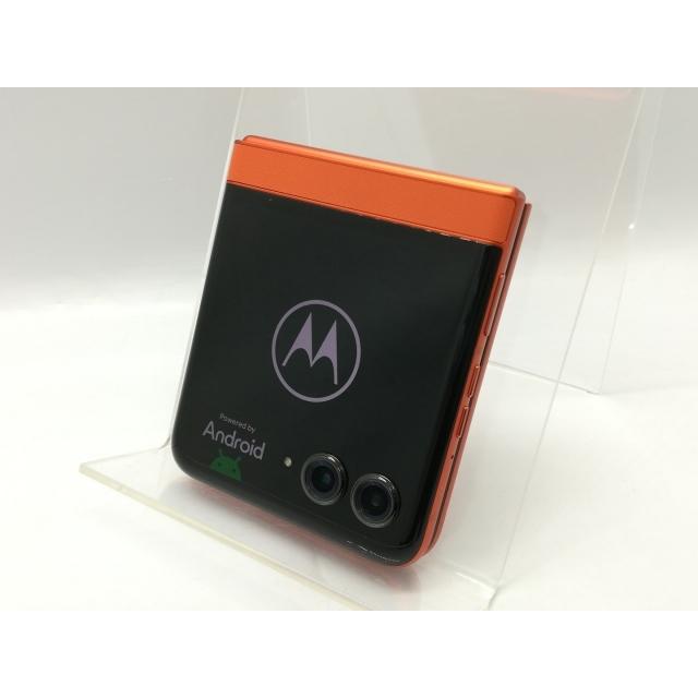 【中古】MOTOROLA 国内版 【SIMフリー】 motorola razr 50 スプリッツオレンジ 12GB 512GB PB230002JP【秋葉4号】保証期間１ヶ月【ランクA】の画像
