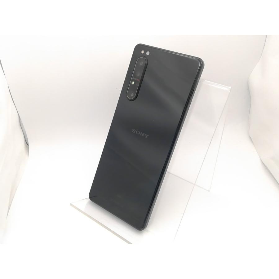 中古】SONY au 【SIMロック解除済み】 Xperia 1 II ブラック 8GB 128GB