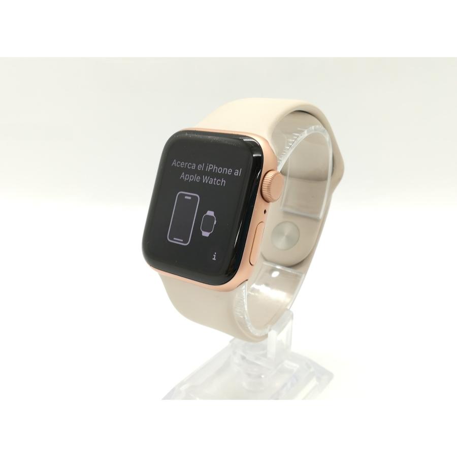 中古】Apple Apple Watch SE 40mm GPS ゴールド/スポーツバンド スター 