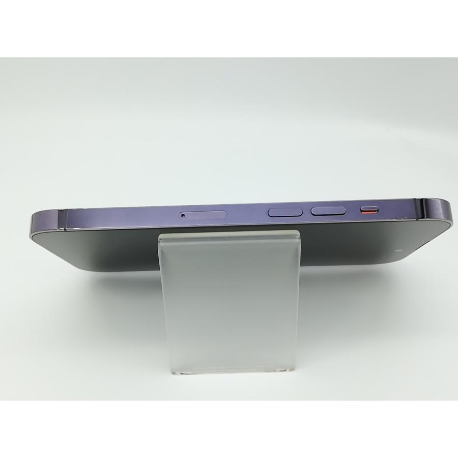 【中古】Apple 国内版 【SIMフリー】 iPhone 14 Pro 256GB ディープパープル MQ1E3J/A【秋葉本店】保証期間１ヶ月【ランクB】の画像