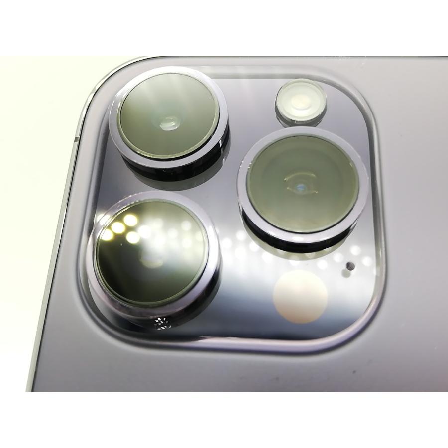 【中古】Apple 国内版 【SIMフリー】 iPhone 14 Pro 256GB ディープパープル MQ1E3J/A【秋葉本店】保証期間１ヶ月【ランクB】の画像