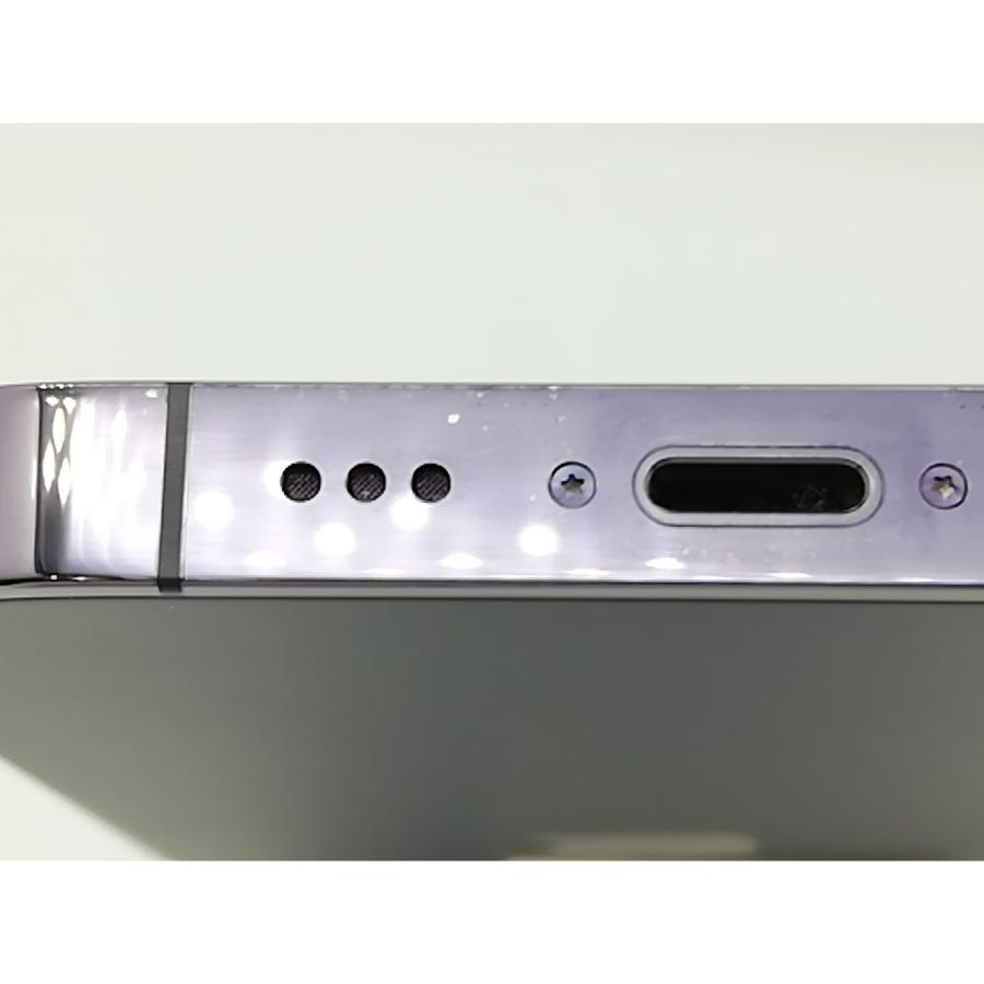 【中古】Apple 国内版 【SIMフリー】 iPhone 14 Pro 256GB ディープパープル MQ1E3J/A【秋葉本店】保証期間１ヶ月【ランクB】の画像