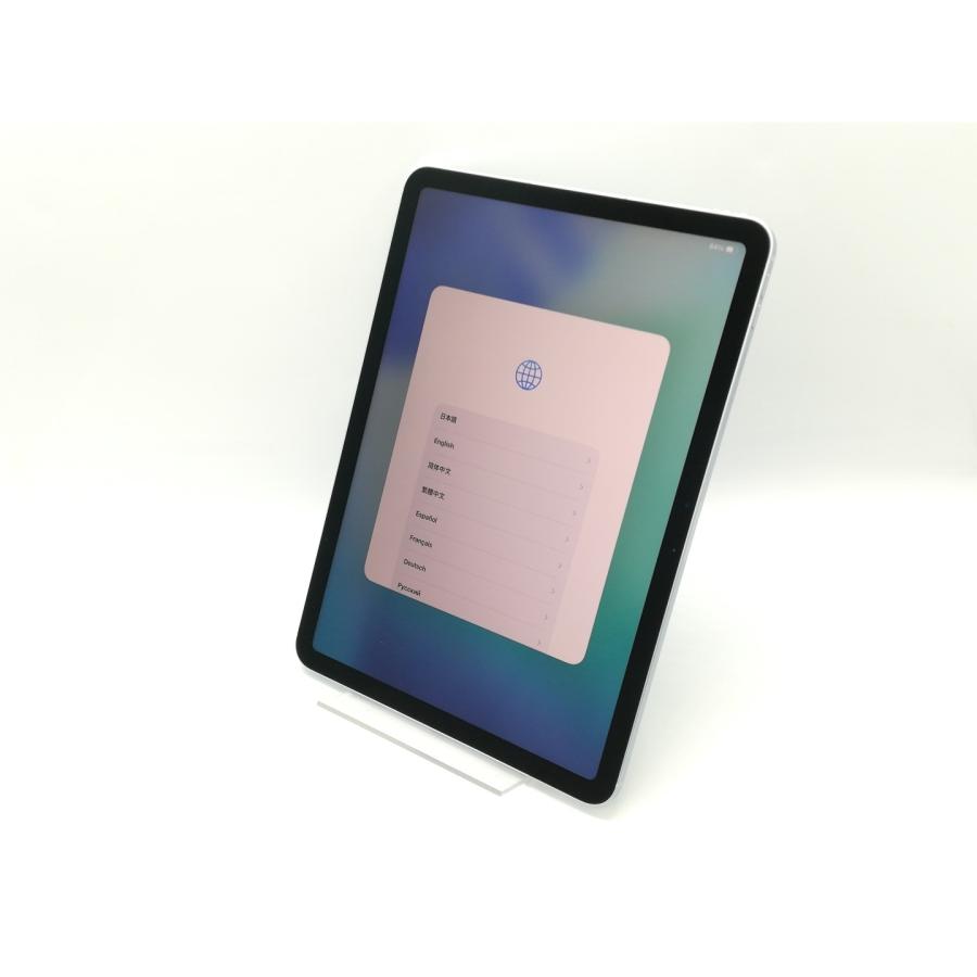 【中古】Apple 国内版 【SIMフリー】 11インチ iPad Air（M2/2024） 128GB ブルー MUXE3J/A【秋葉4号】保証期間１ヶ月【ランクA】の画像