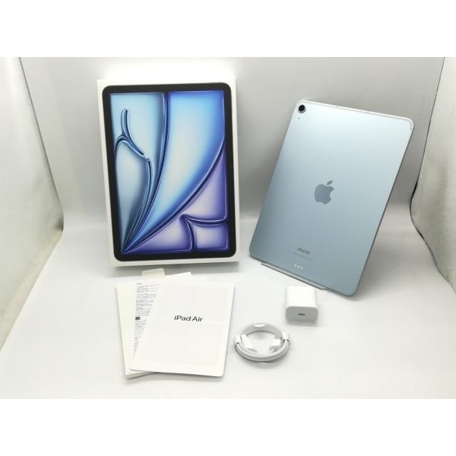 iPadAir M2 未使用品11インチ128GB 2024 アイパッド　ブルー 中古】Apple 国内版 【SIMフリー】 11インチ iPad Air（M2/2024