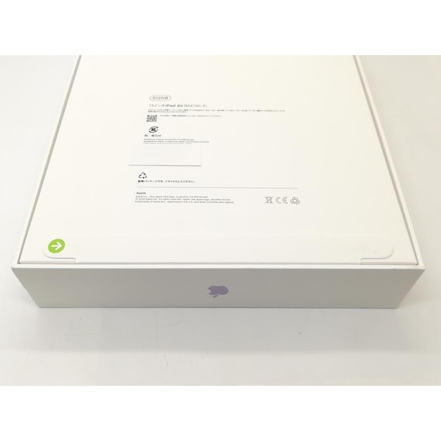 【未使用】Apple 【Wi-Fi】 13インチ iPad Air（M4/2026) 512GB パープル MH624J/A【秋葉4号】保証期間６ヶ月の画像