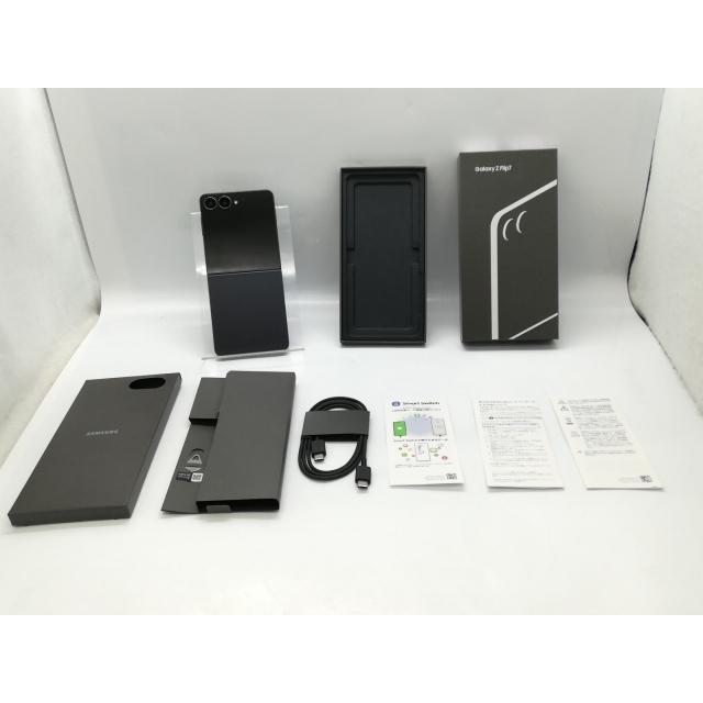 【中古】SAMSUNG 国内版 【SIMフリー】 Galaxy Z Flip7 ジェットブラック 12GB 256GB SM-F766Q【秋葉4号】保証期間１ヶ月【ランクA】の画像