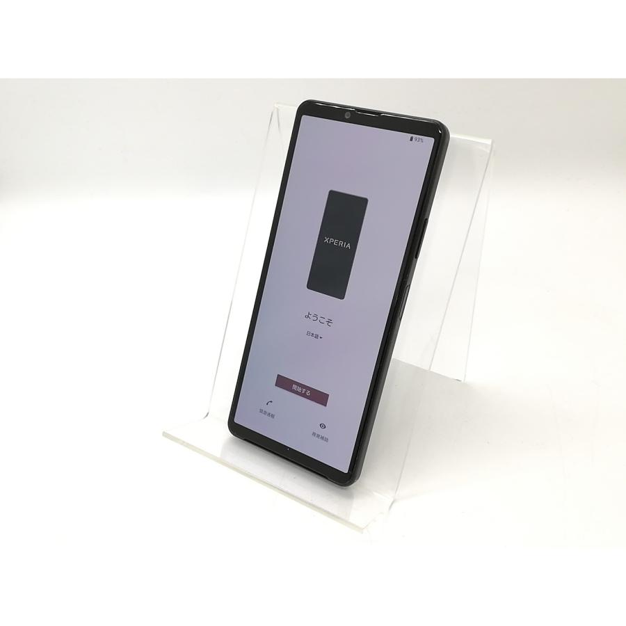 中古】SONY docomo 【SIMフリー】 Xperia 10 IV ブラック 6GB 128GB SO