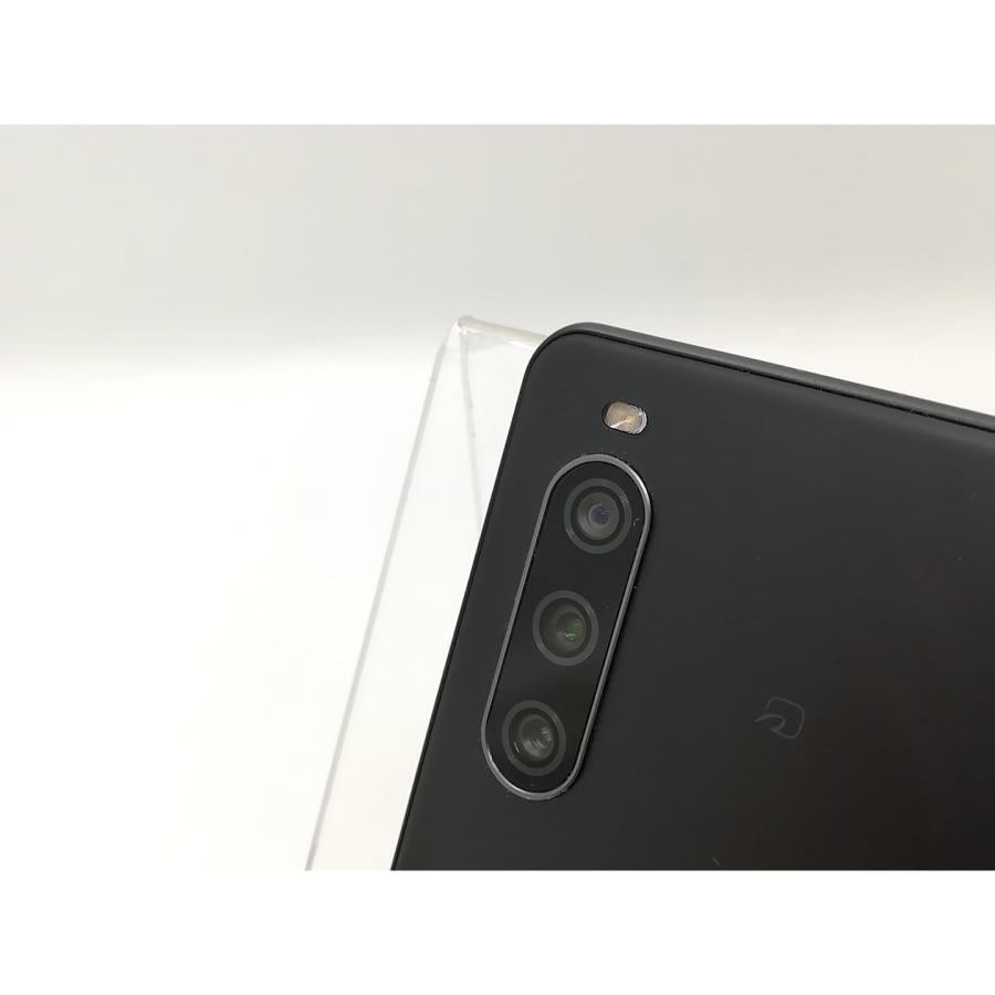 中古】SONY docomo 【SIMフリー】 Xperia 10 IV ブラック 6GB 128GB SO