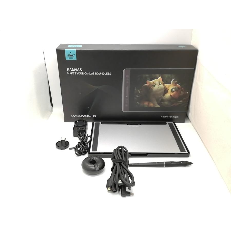 中古】HUION Kamvas Pro 13 GT-133 [13インチ液晶ペンタブレット